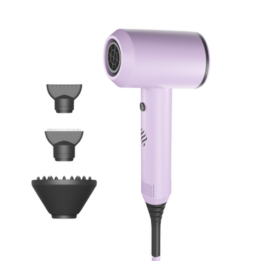 Hair dryer lilac with ionic diffuser (HB228)