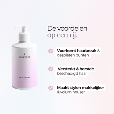 Argan Conditioner - Sulfaatvrij & Parabeenvrij 300 ml - Ace & TaylorArgan Conditioner - Sulfaatvrij & Parabeenvrij 300 mlConditionersAce & TaylorAce & Taylor