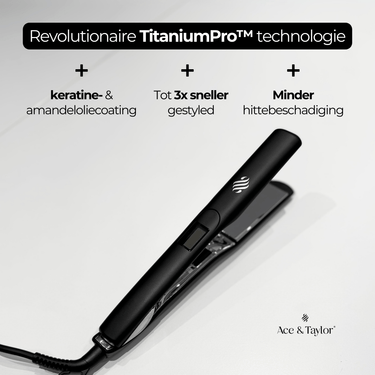 Stijltang Black TitaniumPro™ TS121 - Ace & TaylorStijltang Black TitaniumPro™ TS121StijltangenAce & TaylorAce & Taylor
